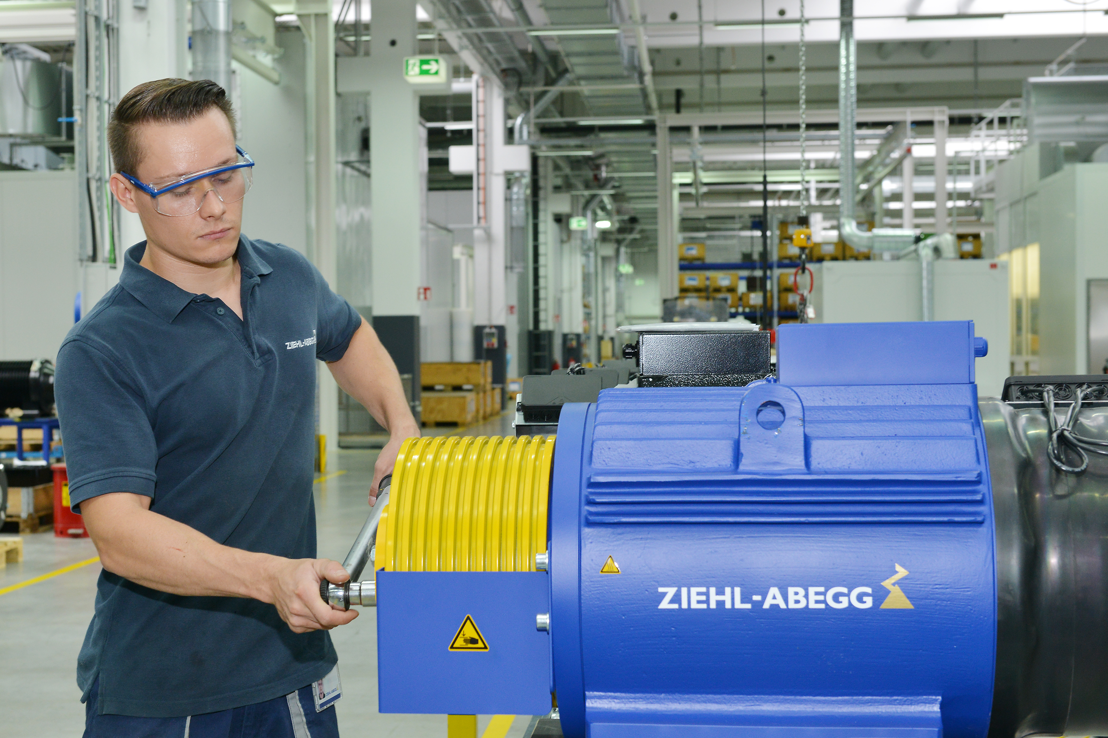 Aufzugsmotor von ZIEHL-ABEGG